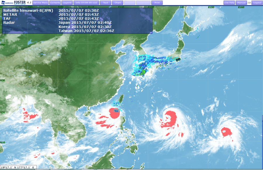 Weathernews Inc Releases New Cumulonimbus Development Detection Content Using Himawari 8 Satellite Data To Support More Efficient Flight Planning Weathernews Inc