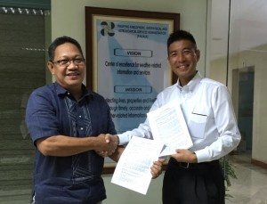 Weathernews and PAGASA Mutual Cooperation Against Weather Disasters in the Philippines