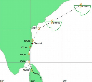 Tropical Depression is Expected to Bring Damaging Rain to Southern India on May 17th