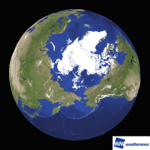 Smallest Winter and Second Smallest Summer Arctic Ice Area on Record